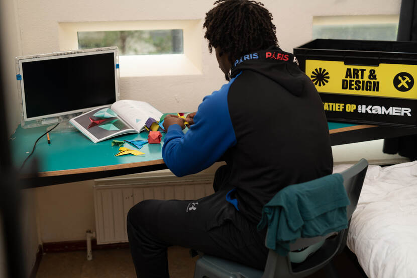 Educatie op kamer - origami