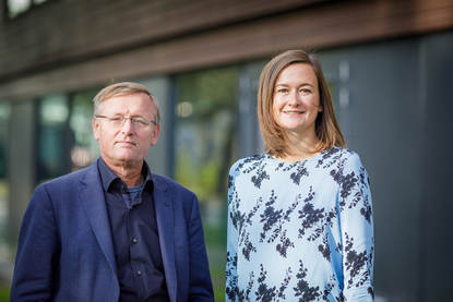 Peer van der Helm en Veronique van Miert