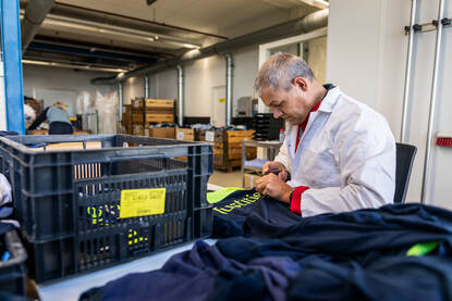 Kledingverwerking in De Fabriek