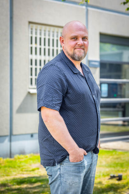 Portret van Geert Leijenaar